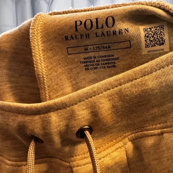 Polo by Ralph Lauren Men's Light Gray Joggers - Picture 3 of 3